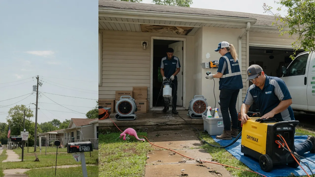 Storm Damage Water Removal in Alexandria, OH near me